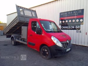 RENAULT MASTER BENNE SIMPLE CABINE COFFRE ROUGE EC-721-WC