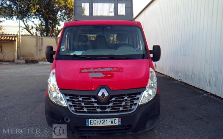 RENAULT MASTER BENNE SIMPLE CABINE COFFRE ROUGE EC-721-WC