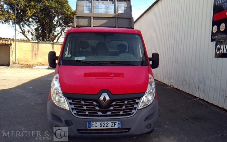 RENAULT MASTER BENNE SIMPLE CABINE COFFRE ROUGE EC-922-ZF