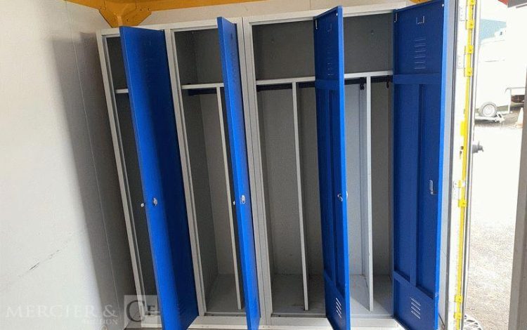 CNSE ABRIS DE CHANTIER 9M2 ISOLE+WC BLANC EJ-593-PJ