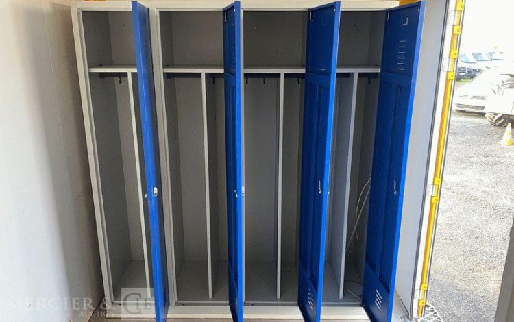 CNSE ABRIS DE CHANTIER 9M2 ISOLE+WC BLANC EJ-602-PJ