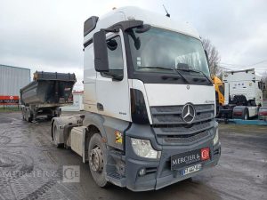 MERCEDES ACTROS 1846 – PTRA 44 TONNES – DIESEL – 356568 KMS – ANNEE 2018 BLANC ET-447-RJ