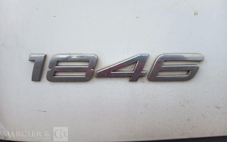 MERCEDES ACTROS 1846 – PTRA 44 TONNES – DIESEL – 356568 KMS – ANNEE 2018 BLANC ET-447-RJ