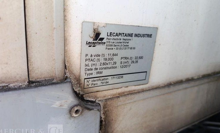 IVECO STRALIS 270 E6 – EN DESIGNATION(93) – PTAC: 19 T- GAZ –  240486 KMS BLANC ET-609-GP
