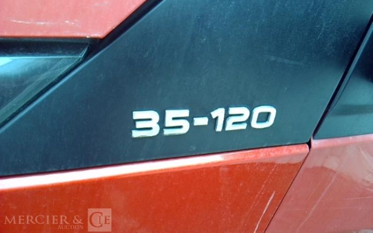 IVECO 35-120 BENNE SIMPLE CABINE COFFRE ROUGE ET-913-LJ
