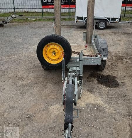 HUBIERE REMORQUE PORTE ROULEAU 1 ESSIEU – PTAC : 1,3 TONNE – ANNE 2018 BLANC EV-944-CY