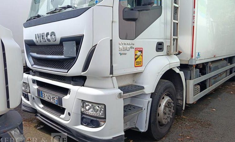 IVECO STRALIS 330E6 FRIGO/HAYON – GAZ -EN DESIGNATION(93)  EX-143-YE