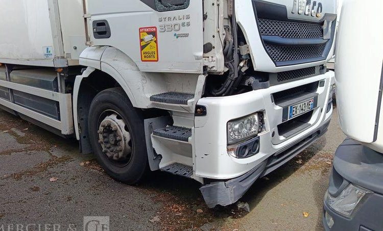 IVECO STRALIS 330E6 FRIGO/HAYON – GAZ -EN DESIGNATION(93)  EX-143-YE