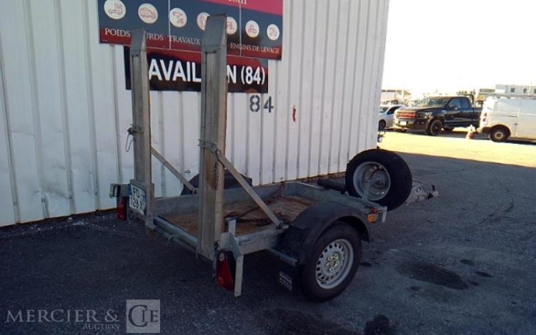 ECIM REMORQUE PORTE ROULEAU VIBRANT  FD-128-XQ