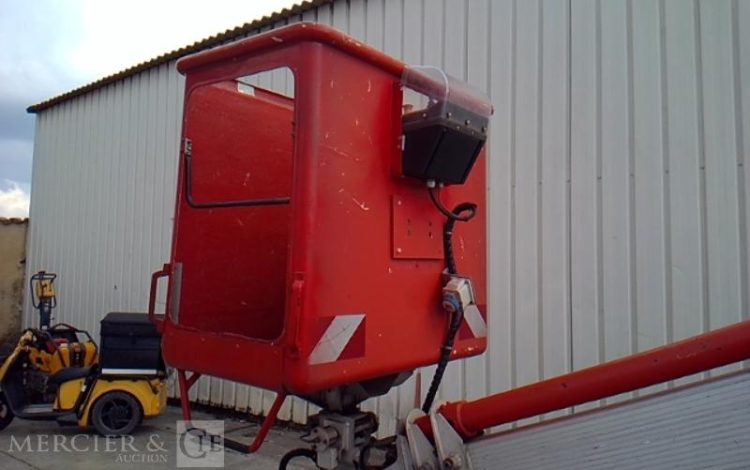 MULTITEL 35-120 NACELLE SUR VL 160 ALU – 16M – 2525H – ROUGE FE-864-BL
