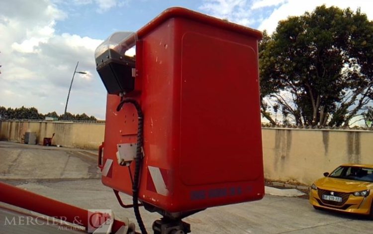 MULTITEL 35-120 NACELLE SUR VL 160 ALU – 16M – 2525H – ROUGE FE-864-BL