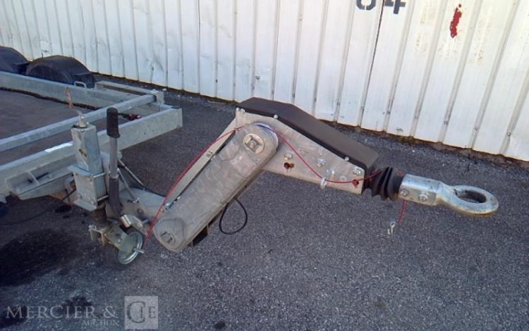 HUBIERE REMORQUE PORTE ENGIN 2T8  FF-405-ZX