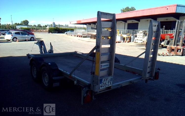 HUBIERE REMORQUE PORTE ENGIN 2T8  FF-405-ZX