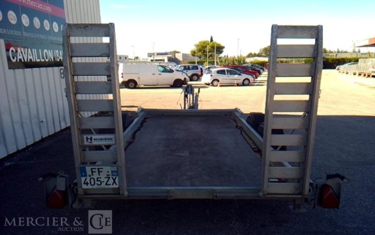 HUBIERE REMORQUE PORTE ENGIN 2T8  FF-405-ZX