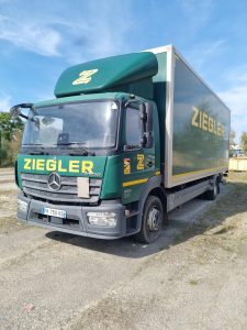 MERCEDES ATEGO 1214 – FICHE D&rsquo;IDENTIFICATION PAS D&rsquo;EXPORTATION VERT FK-750-VS