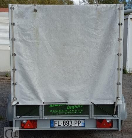 KERENZO PLATEAU BACHE 2 ESSIEU 2,50M  FL-893-PP