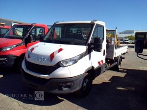 IVECO DAILY 35-160 BENNE SIMPLE CABINE GRUE BLANC GC-148-WP