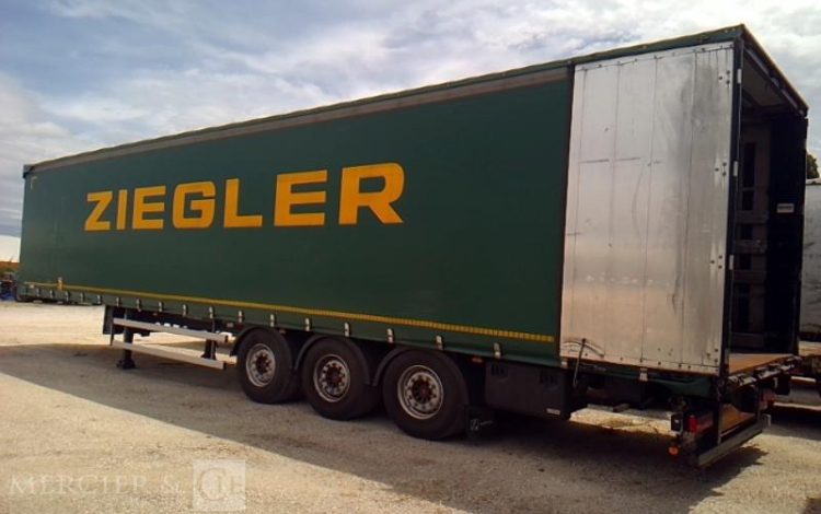 LECITRAILER SEMI REMORQUE BACHE 3 ESSIEUX PTAC 38T  GC-721-YJ