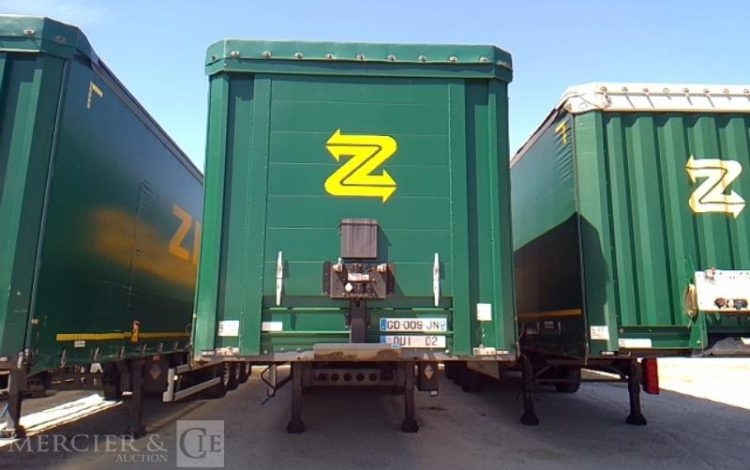 KRONE SEMI REMORQUE BACHE 3 ESSIEUX PTAC 38T  GD-009-JN