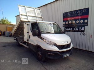 IVECO DAILY 35-160 H3.0 BENNE SIMPLE CABINE COFFRE BLANC GD-694-CV