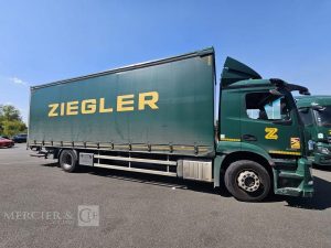 MERCEDES ACTROS 1833 – PTAC 22,5 TONNES – 211095 KMS – ANNEE 2022 VERT GK-367-ZC