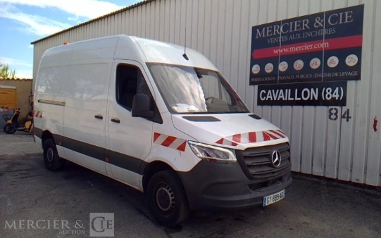 MERCEDES SPRINTER FOURGON 3.0 319 CDI 190 3T5 37 PRO RWD 7G-TRONIC BLANC GT-889-AQ