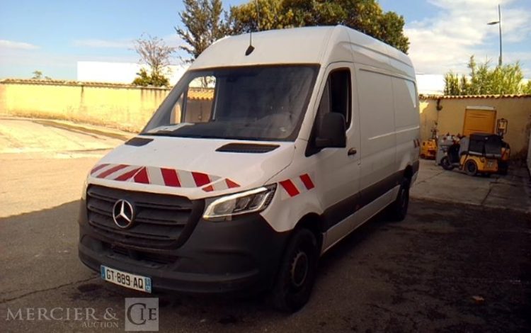 MERCEDES SPRINTER FOURGON 3.0 319 CDI 190 3T5 37 PRO RWD 7G-TRONIC BLANC GT-889-AQ