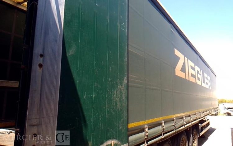 SCHMITZ CARGOBULL SEMI REMORQUE BACHE – 3 ESSIEUX – PTAC 38T  QADZ370