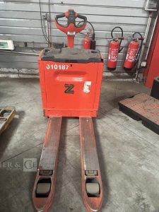 FENWICK TRANSPALETTE ELECTRIQUE T16 – AN 2021 -463 HEURES ROUGE Y10187